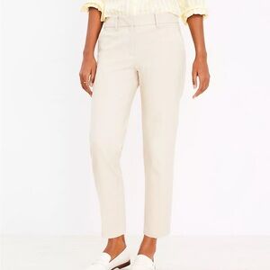 LOFT NEW WITH TAGS Rivera Pant Women’s size 8 WHITE